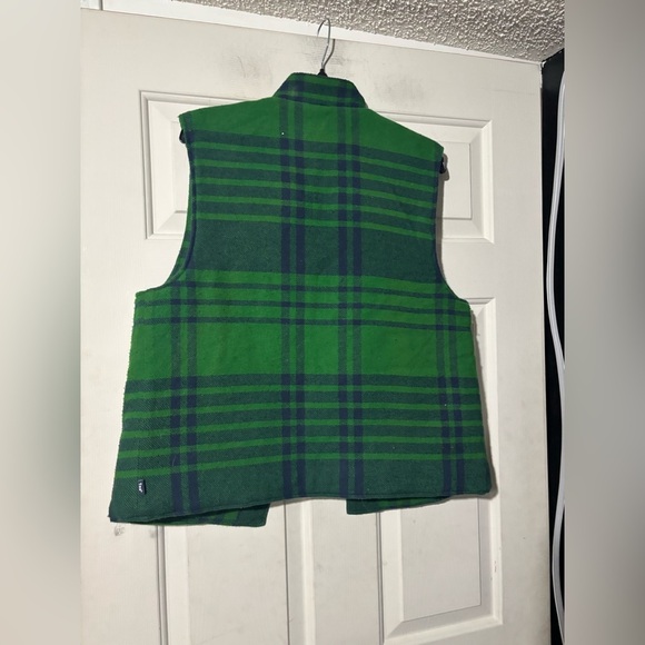 TNA bancoft fleece plaid puffer vest - Picture 3 of 5